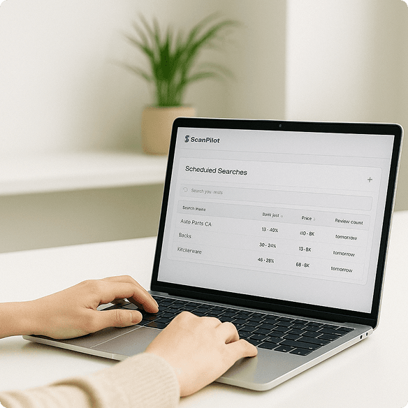 Inventory Run dashboard